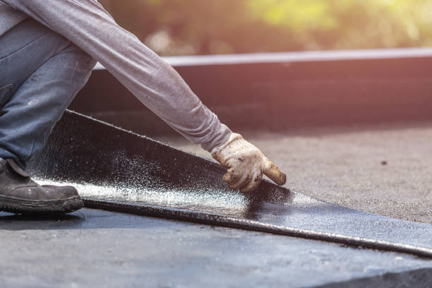 Professional Emergency Waterproofing technician working in Beltsville, MD
